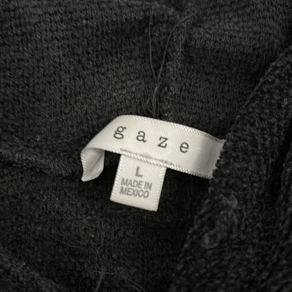 Cropped black hoodie - Picture 5 of 6